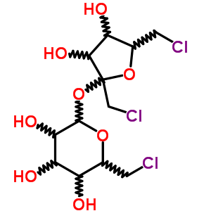 1’,6,6’-Trichloro sucrose Structure,40631-75-2Structure