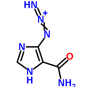 1H-imidazole-4-carboxamide,5-azido- Structure,40784-02-9Structure