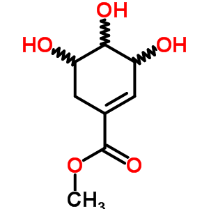 Methyl (-)-shikimate Structure,40983-58-2Structure