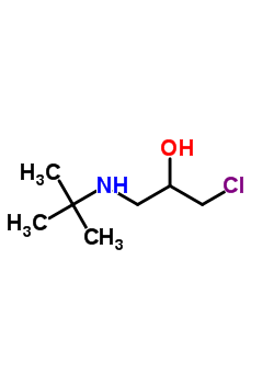 1-Tert-butylamino-3-chloro-2-propanol hydrochloride Structure,41052-94-2Structure