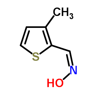 3-Methylthiophene-2-carboxaldehyde oxime Structure,41056-90-0Structure