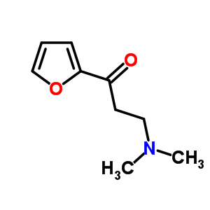 3-(二甲基氨基)-1-(2-呋喃)-1-丙酮盐酸盐结构式_41220-23-9结构式