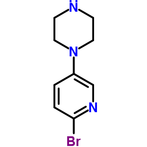 1-(6-Bromo-3-pyridinyl)piperazine Structure,412347-39-8Structure