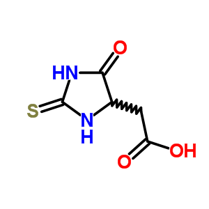 5-氧代-2-硫氧代-4-咪唑啉乙酸结构式_41679-36-1结构式