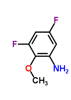 Benzenamine, 3,5-difluoro-2-methoxy-(9ci) Structure,41860-67-7Structure