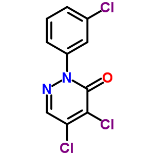 4,5-Dichloro-2-(3-chlorophenyl)pyridazin-3-one Structure,41931-11-7Structure