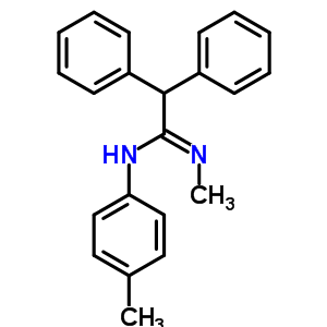 N-methyl-n-(4-methylphenyl)-2,2-diphenyl-ethanimidamide Structure,4202-69-1Structure