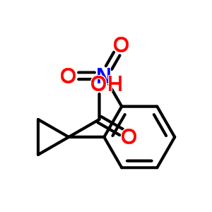 1-(2-Nitrophenyl)cyclopropanecarboxylic acid Structure,422280-53-3Structure