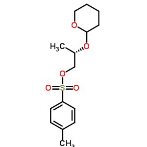  (S)-2-(tetrahydro-2h-pyran-2-yloxy)propyl 4-methylbenzenesulfonate Structure,42274-61-3Structure