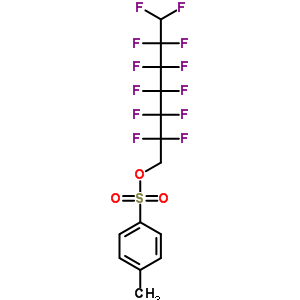 1H,1H,7H-dodecafluoroheptyl p-toluenesulfonate Structure,424-16-8Structure