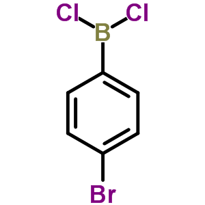 Borane,(4-bromophenyl)dichloro- Structure,4250-49-1Structure