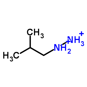 2-甲基丙基肼结构式_42504-87-0结构式