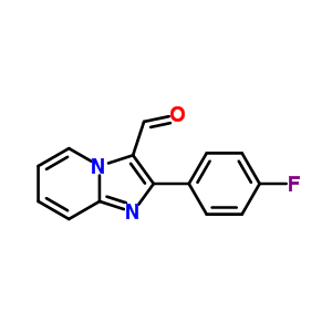 2-(4-Fluoro-phenyl)-imidazo[1,2-a]pyridine-3-carbaldehyde Structure,425658-37-3Structure