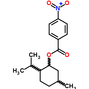 Cyclohexanol,5-methyl-2-(1-methylethyl)-, 1-(4-nitrobenzoate) Structure,4277-14-9Structure