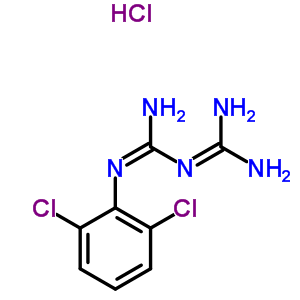 1-(2,6-Dichlorophenyl)biguanide hydrochloride Structure,42823-15-4Structure