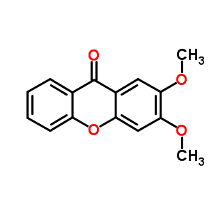 2,3-Dimethoxyxanthen-9-one Structure,42833-49-8Structure