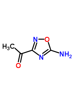 Ethanone, 1-(5-amino-1,2,4-oxadiazol-3-yl)-(9ci) Structure,42837-62-7Structure