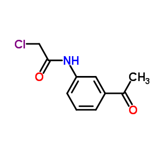 N-(3-acetyl-phenyl)-2-chloro-acetamide Structure,42865-69-0Structure