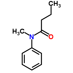 N-甲基-n-苯基丁酰胺结构式_42883-79-4结构式