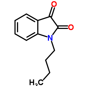 1-Butyl-1h-indole-2,3-dione Structure,4290-91-9Structure