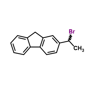 2-(1-Bromoethyl)-9h-fluorene Structure,42914-77-2Structure