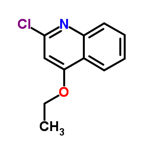 2-Chloro-4-ethoxyquinoline Structure,4295-08-3Structure