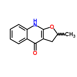 2-Methyl-3,9-dihydrofuro(2,3-b)quinolin-4(2h)-one Structure,42997-32-0Structure