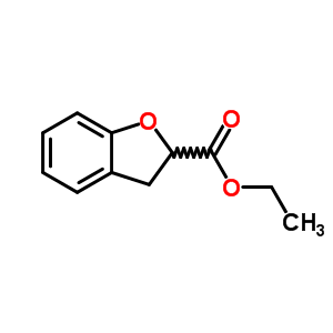 2,3-Dihydro-2-benzofurancarboxylic acid ethyl ester Structure,43119-53-5Structure