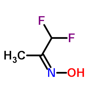 (2E)-1,1-difluoro-n-hydroxy-2-propanimine Structure,433-49-8Structure