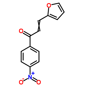 3-(2-呋喃)-1-(4-硝基苯基)-2-丙烯-1-酮结构式_4332-89-2结构式