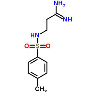 Propanimidamide,3-[[(4-methylphenyl)sulfonyl]amino]-, hydrochloride (1:1) Structure,4349-34-2Structure