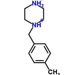 1-(4-甲基苄基)哌嗪结构式_435345-17-8结构式