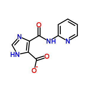 5-(吡啶-2-基氨基甲酰)-3H-咪唑-4-羧酸结构式_436088-75-4结构式