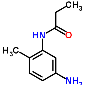 N-(5-氨基-2-甲基苯基)丙酰胺结构式_436089-02-0结构式