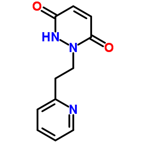 1,2-二氢-1-[2-(2-吡啶)乙基]-3,6-吡嗪二酮结构式_4369-11-3结构式