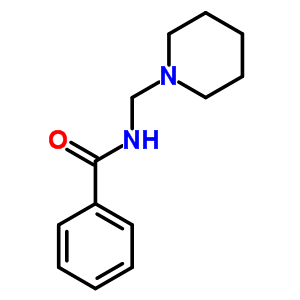 Benzamide, n-(1-piperidinylmethyl)- Structure,4380-83-0Structure