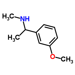 Benzenemethanamine, 3-methoxy-n,alpha-dimethyl-(9ci) Structure,438245-97-7Structure