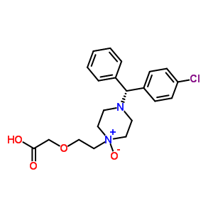 (R)-cetirizine n-oxide Structure,442863-80-1Structure