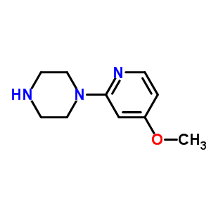 1-(4-甲氧基-2-吡啶)-哌嗪结构式_444666-41-5结构式