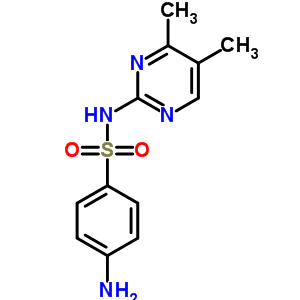 4-氨基-n-(4,5-二甲基嘧啶-2-基)苯磺酰胺结构式_4462-43-5结构式