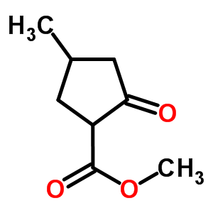 Methyl 4-methyl-2-oxocyclopentanecarboxylate Structure,4463-75-6Structure