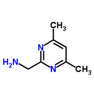 1-(4,6-Dimethylpyrimidin-2-yl)methanamine Structure,446829-97-6Structure