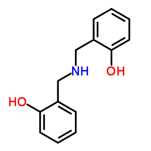 2,2-[亚氨基双(亚甲基)]双苯酚结构式_4481-51-0结构式