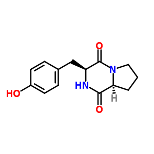 Cyclo(l-pro-l-tyr) Structure,4549-02-4Structure