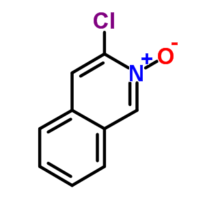 3-Chloroisoquinoline 2-oxide Structure,46038-05-5Structure