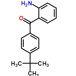 (2-氨基苯基)-(4-叔丁基苯基)-甲酮结构式_461694-82-6结构式