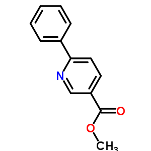 6-苯基烟酸甲酯结构式_4634-13-3结构式