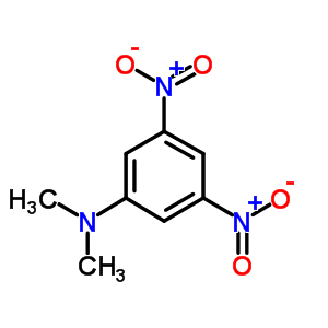 N,N-二甲基-3,5-二硝基苯胺结构式_46429-76-9结构式