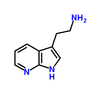 1H-pyrrolo(2,3-b)pyridine-3-ethanamine Structure,4649-12-1Structure