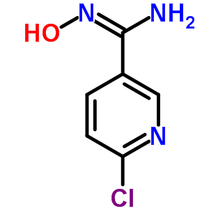 6-Chloro-n-hydroxy-3-pyridinecarboximidamide Structure,468068-39-5Structure